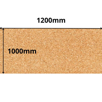 Korkplatte Rolle - 1000x1200mm - 2mm - Deko und DIY - 1 Stk.