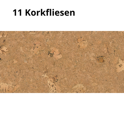 Dekorative Korkwandfliesen - Natural 1 - 1 Packung - 1.98m2