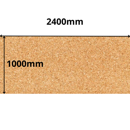 Korkplatte Rolle - 1000x2400mm - 5mm - Dekor und DIY - 1 Stk.