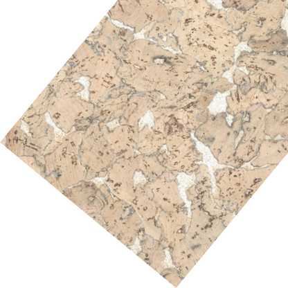 Dekorative Kork-Wandfliesen - Creme - 1 Fliese - 0.18m2