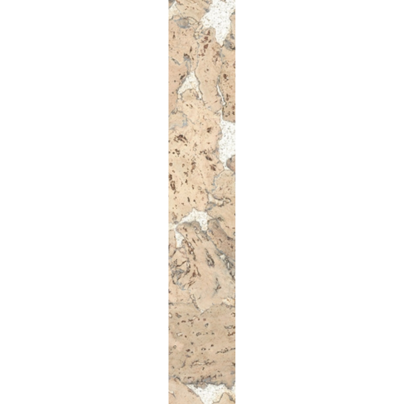 Dekorative Kork-Wandfliesen - Creme - Muster - 1 Streifen