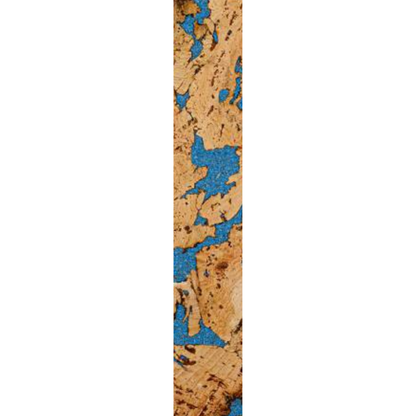 Dekorative Kork-Wandfliesen - Blau - Muster - 1 Streifen